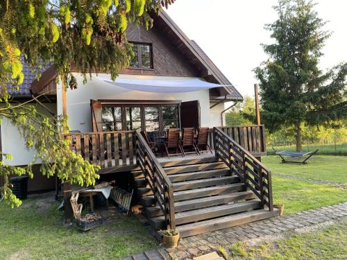 Rõdu/terrass, Sadoleś 66 (Sadoles 66) in Brok