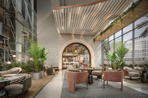 Restaurant, Grand Millennium Business Bay in Business Bay