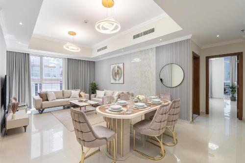 Heaven Crest Vacation Homes Downtown - 3 Bedroom Suites 2 minute walk to Dubai Mall and Burj Khalifa, Dubaj (fotografie 7)