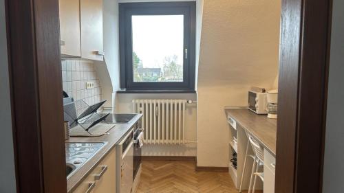 кухня, Cozy Private Rooms in Wesseling in Wesseling