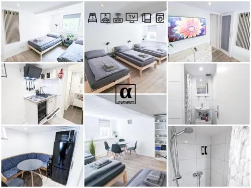 ALFA Ludwigsburg City Apartment 3 Zimmer für 5 Personen l Parkplatz l Bad I Küche l WIFI & SmartTV l Parking l Bathroom l Kitchen in Ludwigsburg, Deutschland