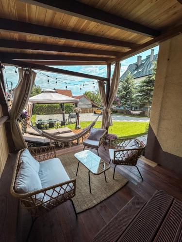 Koralik - BOHO Apartamenty z BALIĄ w CENIE! Kluszkowce - 1 km od Velo Czorsztyn i CzorsztynSKI