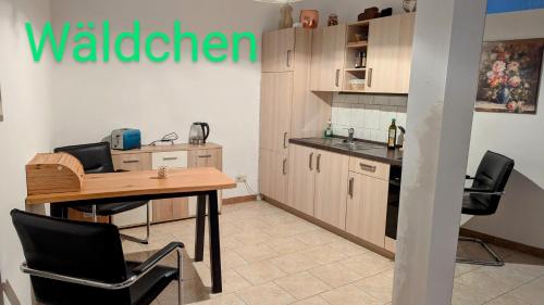 Wäldchen in Eilenburg, Deutschland