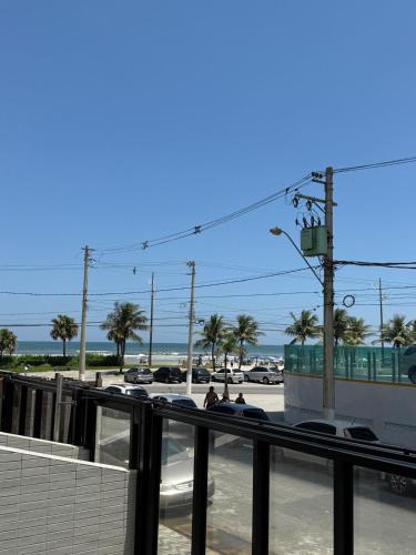 Apartamento novo pé na areia vista mar