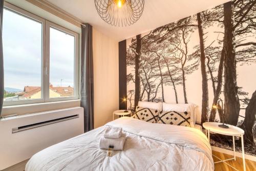 Le Cedre Bleu - Bel appart climatise quartier point du jour Lyon 5 in Provinces-Chavril