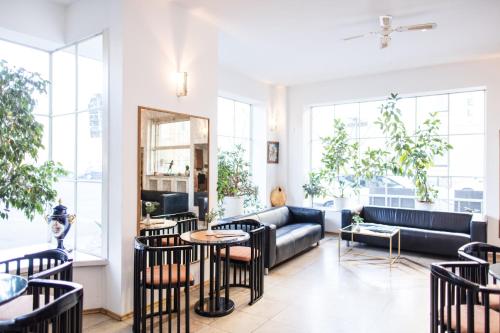 共用Lounge/電視區, 中央酒店 (Hotel Central) in 海德堡市中心