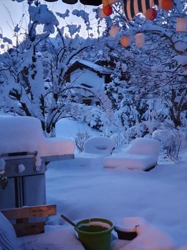 Half chalet with garden & balcony - 2' to Ski bus, Laax (Foto 6)