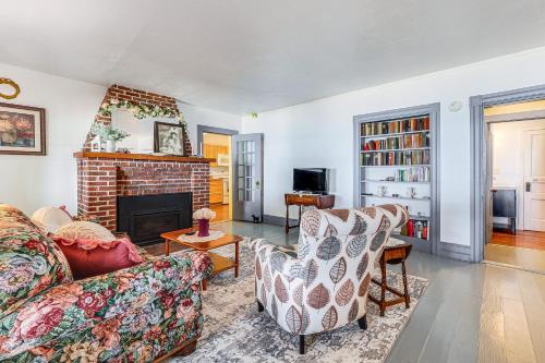 Torch Lake Getaway with Private Beach and Boat Dock! in Alden, USA