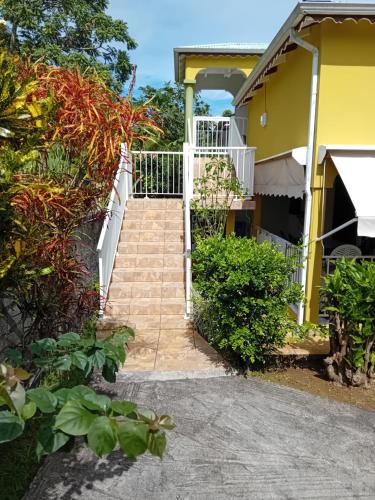 Haut de Villa LA FLEUR DE CANNE in Lamentin