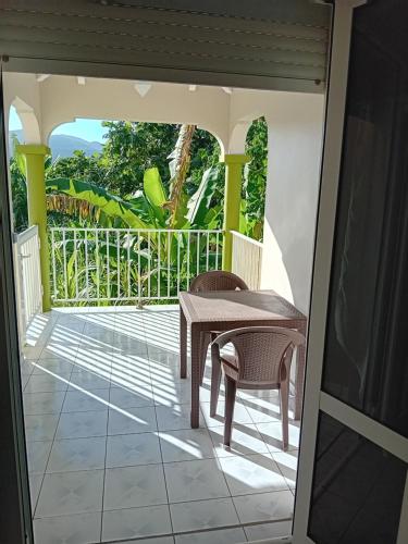 balcon/terrasse, Haut de Villa LA FLEUR DE CANNE in Lamentin