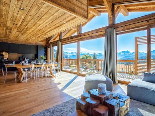 Luxueux chalet aux Saisies jacuzzi, parking proches pistes et commerces pour 15 personnes - ASAI304-A02 - Location, gîte - Hauteluce