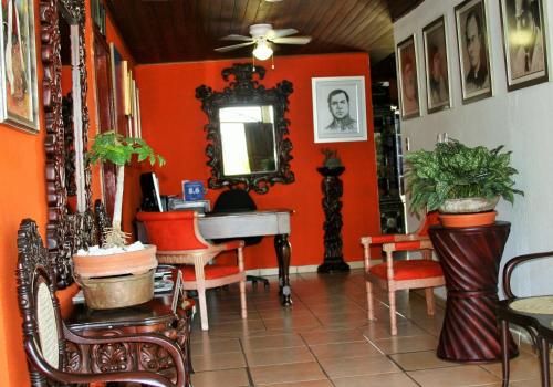 Lobby, La Posada del Arcangel in Manágua