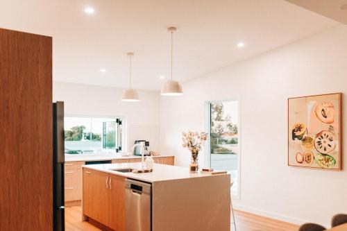 virtuve, Blanca Beach House in Lulworth