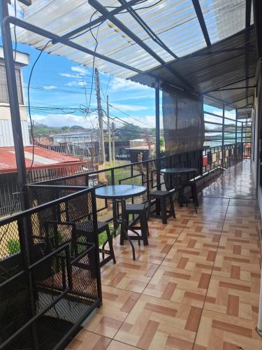 Balcony/terrace, Anchia - Hostel in San Luis