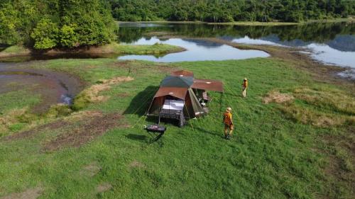 Gal Oya Camping in Gal Oya National Park