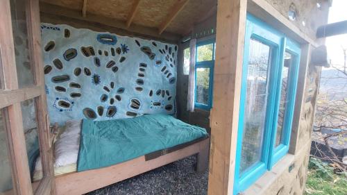 The house in the village The house in the village