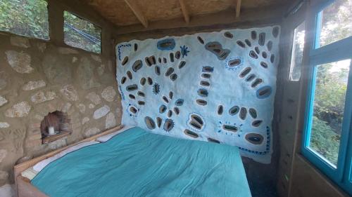 The house in the village The house in the village