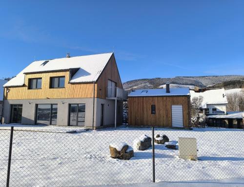 A szálláshely kívülről, Tiny House Stříbrnice (Tiny House Stribrnice) in Stare Mesto Pod Sneznikem