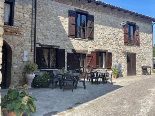 Il borgo come in un castello