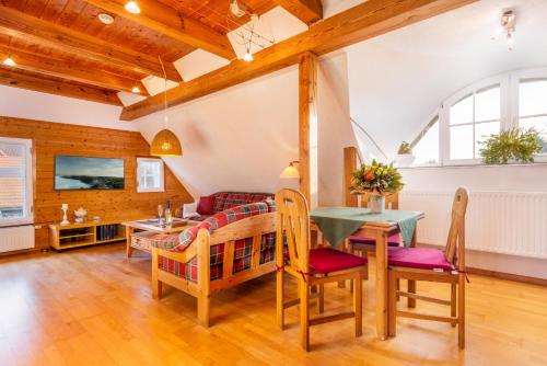المرافق, Ferienwohnung Rosengarten in زينجست