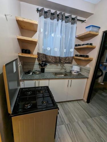 virtuve, Serene Furnished Apartments in Kijangwani