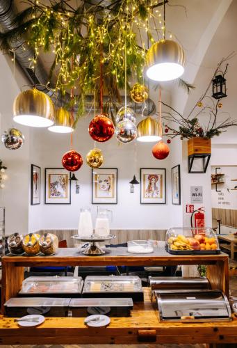 Restaurant, Prague Dream Hostel in Prague