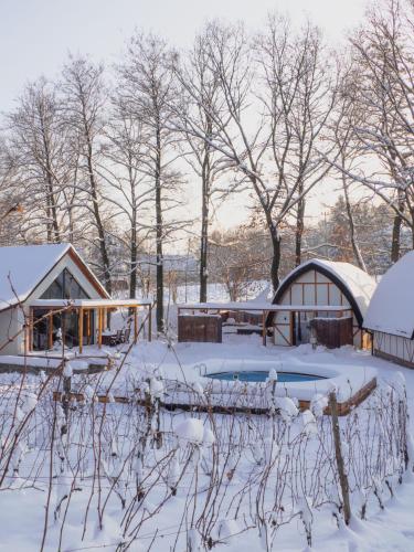 Sen i Wino, domki na winnicy ze strefa SPA - Gron