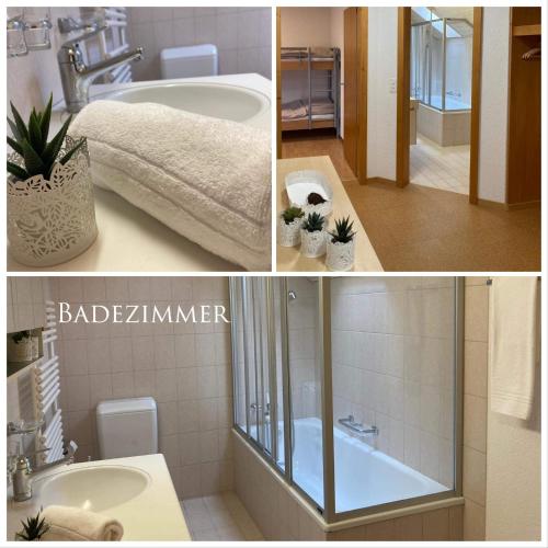 ฝักบัว, Ferienwohnung Chirchgass in ไมริงเง็น