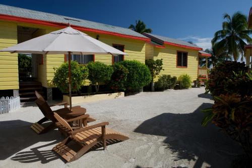 Ngoại cảnh khách sạn, Tropical Paradise in Caye Caulker