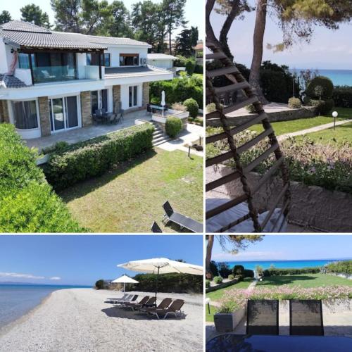 Villa Mare Azul, 300sqm Seafront villa 6 bedrooms, 6 bathrooms, Polychrono