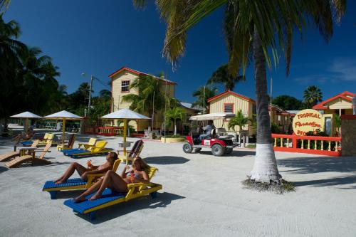 plage, Tropical Paradise in Caye Caulker
