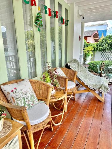 Zane Balcony House Ranong Hotel - 발코니/테라스