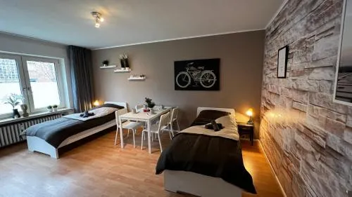 Geräumige Handwerkerunterkunft mit Balkon in Rheine, Deutschland