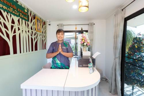 Surin โรงแรม เดอะกรีนนิช รีสอร์ท 2-Star Hotel restaurant