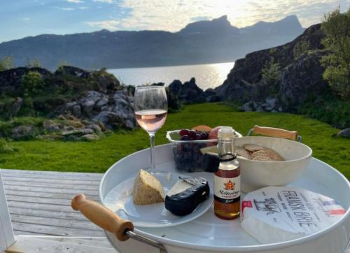 Балкон/тераса, Vettingstua, beautiful house down by the sea. in Gravdal