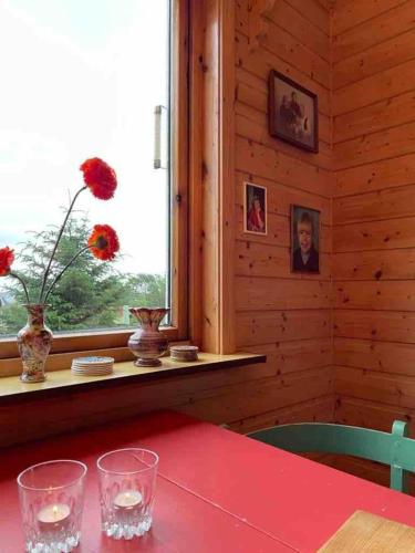 Közös társalgó / TV, Northern Light Cabin Lofoten in Sennesvik