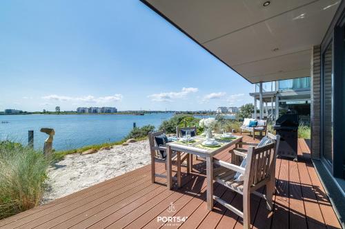 Balcony/terrace, Ferienwohnung Dock 76 Main in Olpenitz
