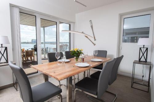 View, Ferienwohnung Dock 76 Main in Olpenitz