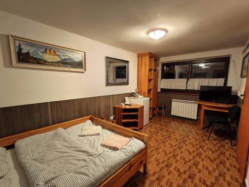 1 double bed