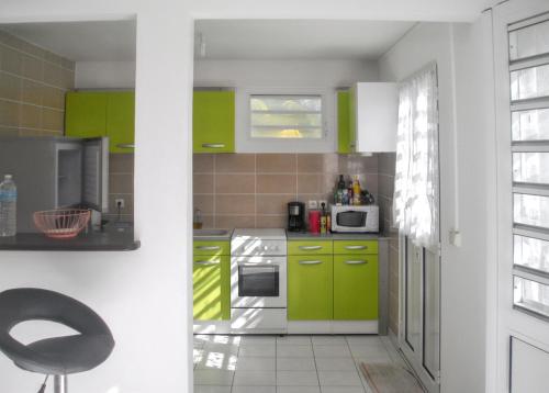 Cocina, Appartement moderne à Ducos, idéal pour 4 personnes, 75 m² (Appartement moderne a Ducos, ideal pour 4 personnes, 75 m²) in Ducos