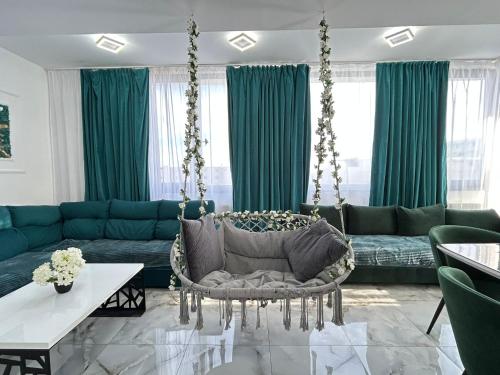 One-Bedroom Apartment room in Mamaia Nord Building Promenada