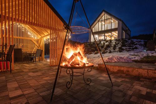 Domek w Górach Blask Beskidu- Sauna, Jacuzzi, Balia w Cenie