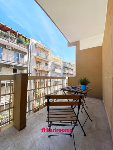Balcony/terrace, BARI ROOMS Central Station in Liberta