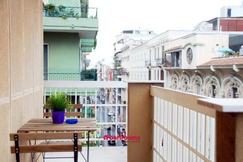Balcony/terrace, BARI ROOMS Central Station in Liberta