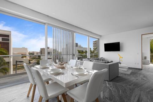 Comfy 3BR, near the beach, Канкун