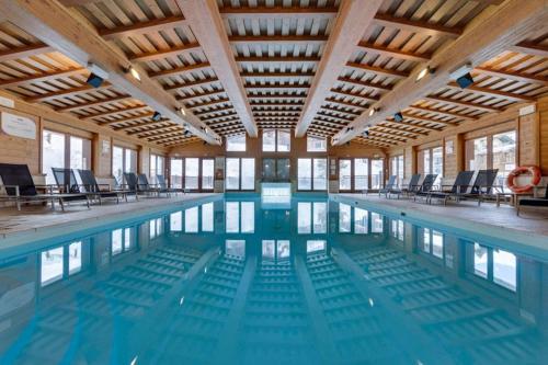 Swimming pool, 4009 loft penthouse Prince des Cimes Arc 1950 in Arc 2000