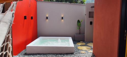 Hot tub, Glamping Raices in El Arenillo