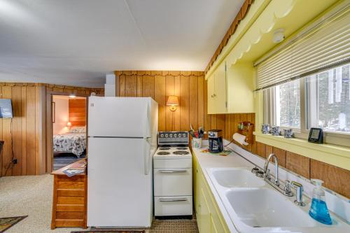 Ice Fish & Snowmobile: Riverfront Manistique Cabin in Munising Township (MI)