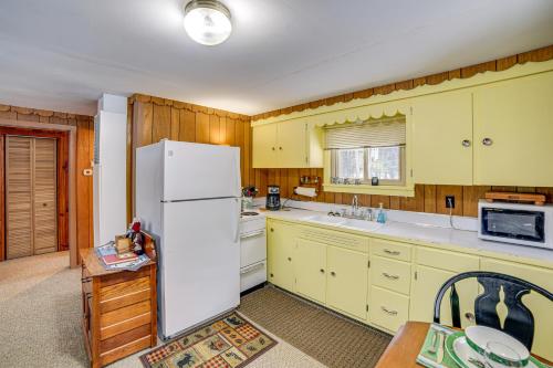 Ice Fish & Snowmobile: Riverfront Manistique Cabin in Munising Township (MI)