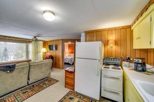 Ice Fish & Snowmobile: Riverfront Manistique Cabin in Munising Township (MI)